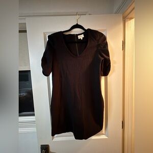 Deletta (Anthology) Puff Sleeve Black Dress (M)